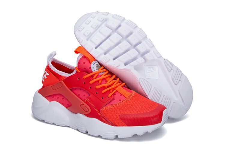 Nike Air Huarache Run Ultra Reddish Orange Shoes - Click Image to Close